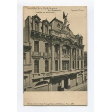 CIUDAD DE BUENOS AIRES EDIFICIO LA PREVISORA ANTIGUA TARJETA POSTAL